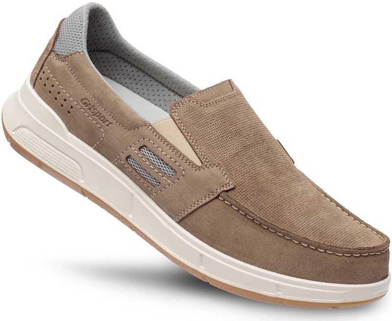 Grisport - 44603 - Instapper - Taupe - Suède - Ademend