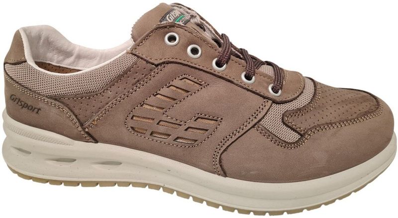 Grisport - 43005 - Lage Wandelschoenen - Bruin - Leer/Nubuck