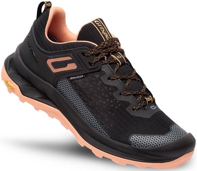 Grisport - Explorer Low - Wandelschoenen - Zwart Roze - Textiel