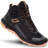 Grisport - Explorer Mid - Wandelschoenen - Zwart Roze - Synthetisch