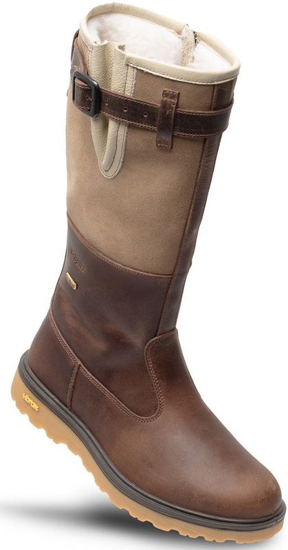 Grisport - Highland 40219 - Dameslaars - Beige/Para - Gevet Leer/Suède