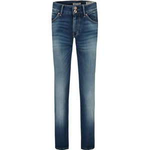 GARCIA Caro curved dames Jeans,Blauw, Slim fit