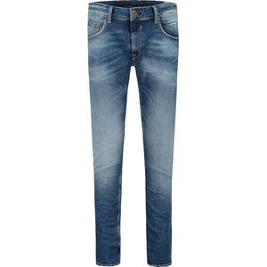 GARCIA Russo - Jeans - Blauw - 98% Katoen, 2% Elastan - Tapered Fit