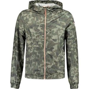 Garcia - Zomerjas - Groen met Legerprint - Waterafstotend