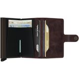 Portemonnee Secrid Miniwallet Vintage Chocolate