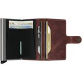 Secrid Mini Wallet Portemonnee Vintage Brown