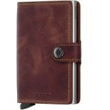 Secrid Mini Wallet Portemonnee Vintage Brown