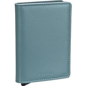 Secrid Mannen Wallet Case, 16mm Slim, ijsblauw, Eén maat, RFID-portemonnee