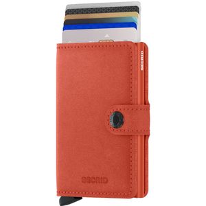 Secrid Miniwallet Portemonnee orange pasjeshouder dames