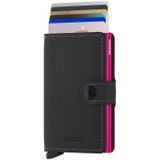 Secrid Miniwallet matte black & fuchsia