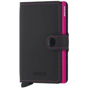 Secrid Miniwallet matte black & fuchsia