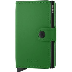 Secrid Pasjeshouder  - RFID - Miniwallet Matte - groen