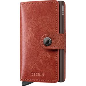 Secrid Pasjeshouder  - RFID - Miniwallet Vintage - oranje