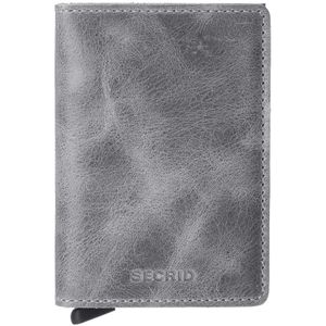 Secrid Slimwallet Portemonnee Vintage grey / black pasjeshouder