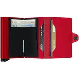 Secrid Twinwallet Portemonnee Original red / red Dames portemonnee