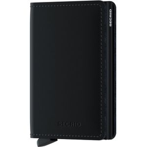 Secrid Slim wallet mat zwart