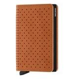 Secrid Slim Wallet Portemonnee Perforated Cognac