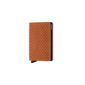 Secrid Slim Wallet Portemonnee Perforated Cognac