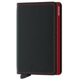 Portemonnee Secrid Slimwallet Matte Black & Red