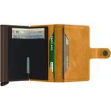 Kreditkartenetui Vintage RFID Ochre Gelb