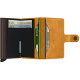 Secrid Miniwallet Portemonnee Vintage ochre Dames portemonnee