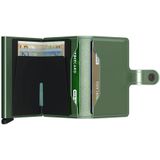 Portemonnee Secrid Miniwallet Metallic Green