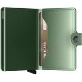 Portemonnee Secrid Miniwallet Metallic Green