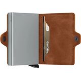 Portemonnee Secrid Twinwallet Vintage Cognac-Silver