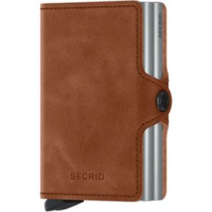 Secrid Pasjeshouder / Kaarthouder Kunstleer Twinwallet Vintage Cognac