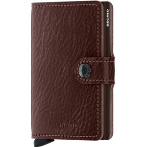 Secrid Miniwallet Portemonnee Veg espresso-brown Dames portemonnee