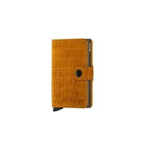 Portemonnee Secrid Miniwallet Cleo Ochre-Brown