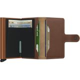 Portemonnee Secrid Miniwallet Saffiano Caramel