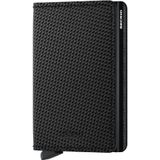 Secrid Slimwallet Black Eén maat, uniseks, volwassenen, Zwart, Eén maat, Modern