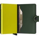 Secrid Mm miniwallet matte green & lime