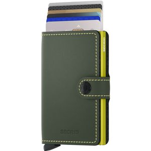 Secrid Mm miniwallet matte green & lime