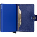 Secrid Miniwallet Portemonnee Crisple cobalt Dames portemonnee