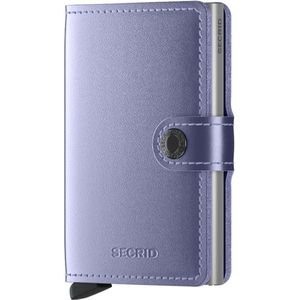 Secrid Mini Wallet Portemonnee Metallic Lila