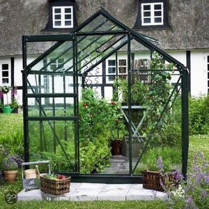 Halls Greenhouses Tuinkas Popular Groen Gecoat