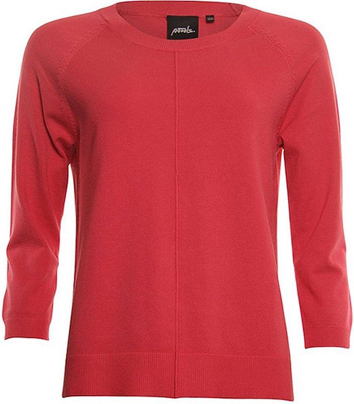 Poools - 413106 - Pullover - Coral - Katoen