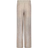 Poools regular waist broek zand