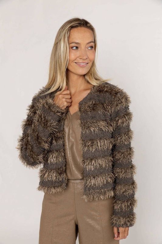 Poools - Jack 533110-P160 - Damesjack - Aardetint