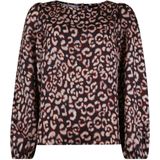 Poools - Tuniek 533158-P3230 - Dames Tuniek - Luipaardprint
