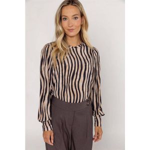 Poools - T-Shirt 533234-P3400 - Dames T-shirt - Dierenprint