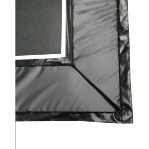 Etan UltraFlat rechthoekige trampoline beschermrand 294 x 366 cm zwart