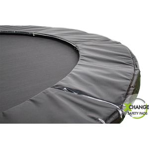 Etan Xchange Universele Trampoline Beschermrand - t.b.v. trampoline van Ø 335 cm / 11ft - Zwart - Ideale Vervangingsrand