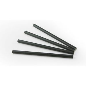 Sier Disposables Drinkrietje papier (FSC®) zwart ø 8 mm / 15cm zak à 200