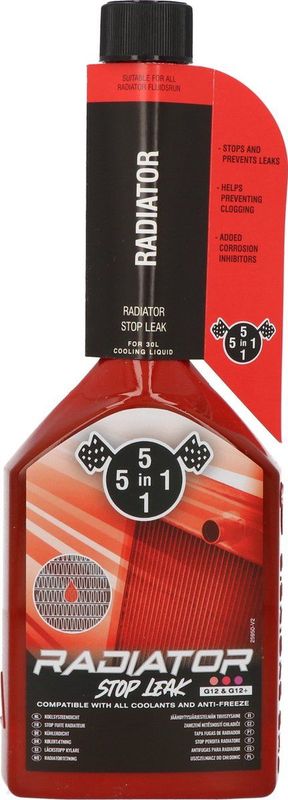 5in1 - Radiator Stop Lek - 310ml - Voor G12 en G12+ Koelvloeistof