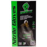 Gripp-It - Nitril Handschoenen - Zwart - 50 Stuks - Touchscreen Vriendelijk