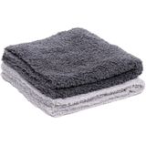 Gecko - Pluche Doek - 2 Stuks - 40x40cm - Microvezeldoeken