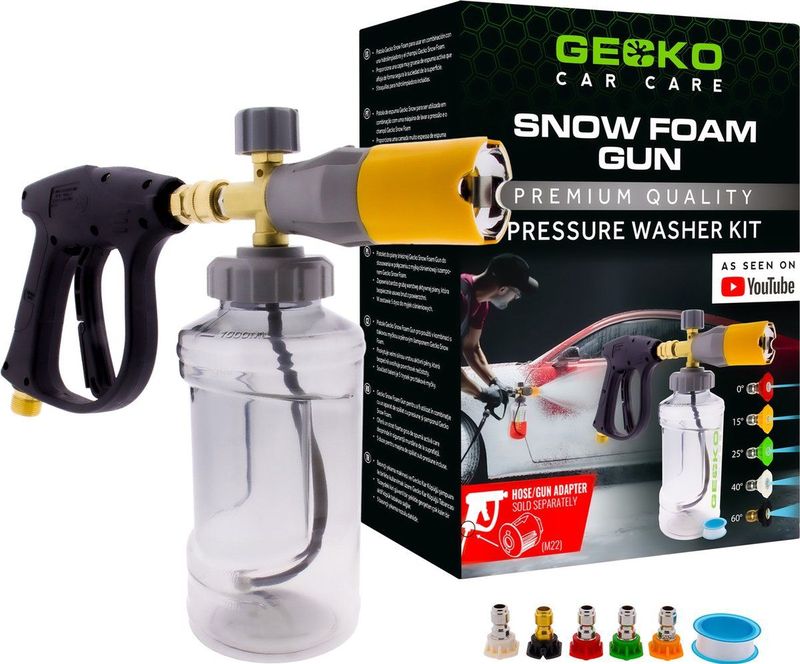 Gecko - Snow Foam Gun - Reinigingsproduct - Effectieve Combinatie